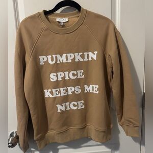 NWT Gilli Tan Sweatshirt Size XS Pumpkin